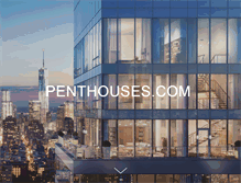 Tablet Screenshot of penthouses.com